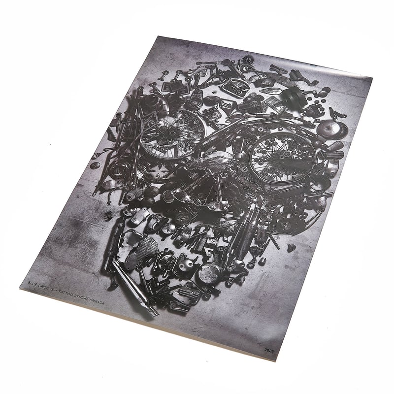IRON SKULL POSTER | tattoostudioyamada STORE