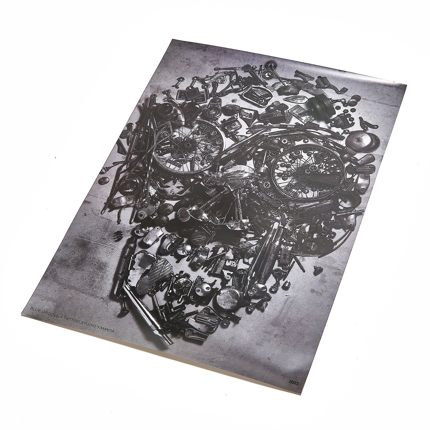 IRON SKULL POSTER | tattoostudioyamada STORE