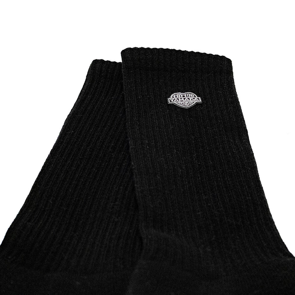 TSY LOGO SOCKS // BLACK | tattoostudioyamada STORE