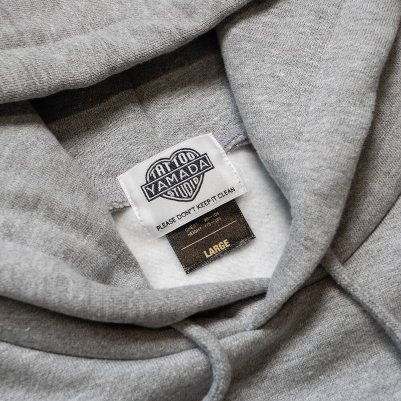 TATTOO JUNKIE HEAVY WEIGHT HOODIE // GRAY | tat