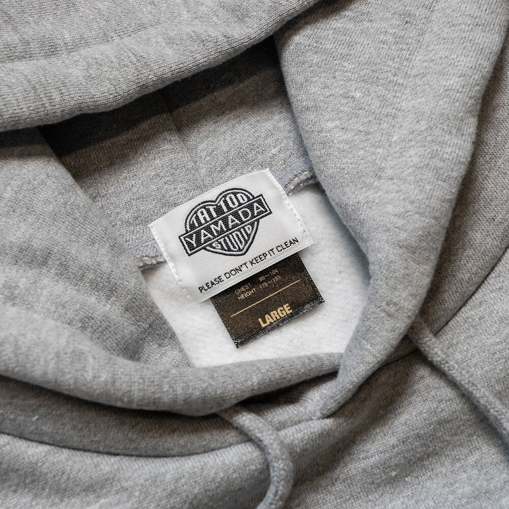 TATTOO JUNKIE HEAVY WEIGHT HOODIE // GRAY