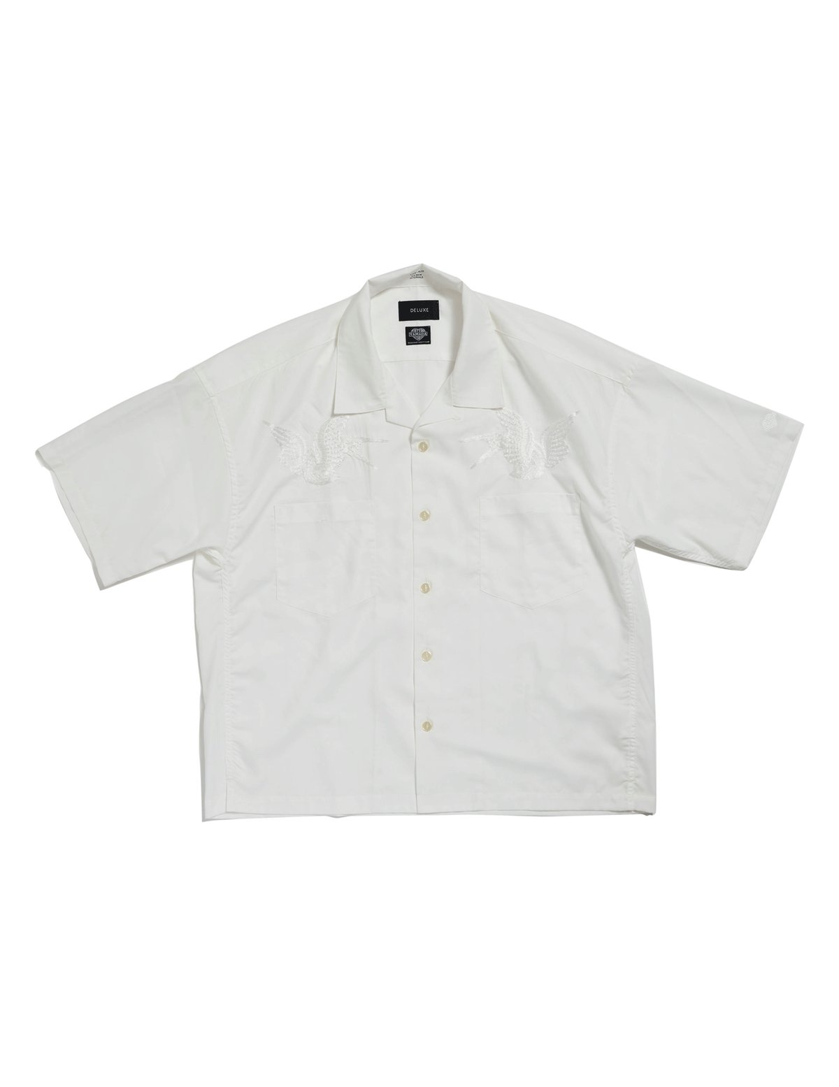 【限定品】タトゥースタジオヤマダ TSY オープンカラーシャツ アイボリー TATTOO STUDIO YAMADA オープンカラーシャツ