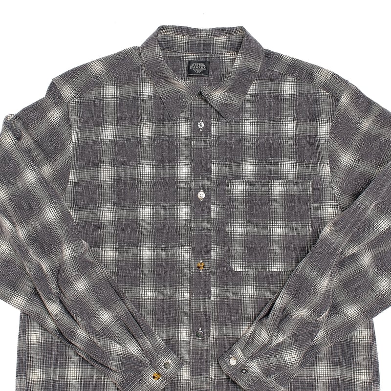 TSY ORIGINAL OMBRE CHECK SHIRTS【BLACK TAG】// GR TSY ORIGINAL OMBRE CHECK SHIRTS【BLACK TAG】// GR