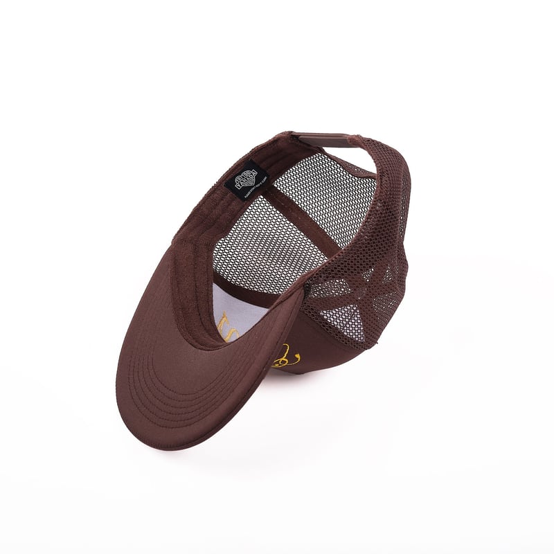 【新品未開封】TSY LOGO MESH CAP BROWN CALLIGRAPHY LOGO MESH CAP【BLACK TAG】// BROWN |