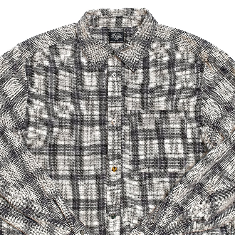 TSY ORIGINAL OMBRE CHECK SHIRTS【BLACK TAG】// IV