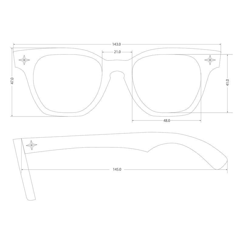 TSY サングラス TSY ORIGINAL SAFTY GLASSES 001 // BLACK | tatto