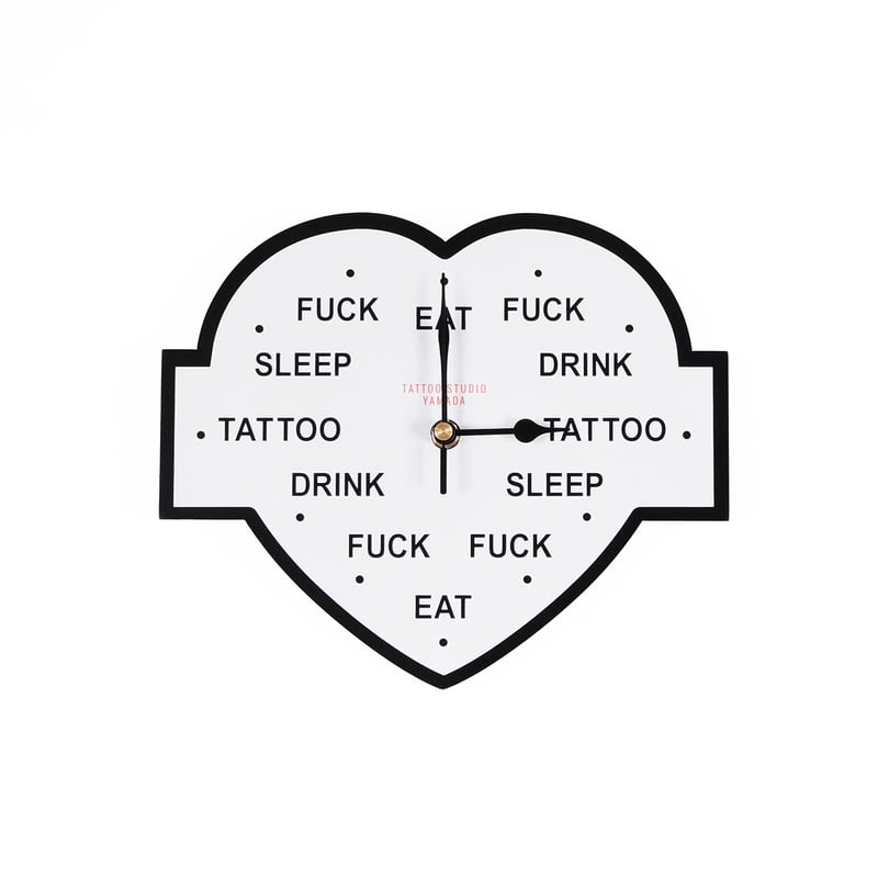 リ*ク様 tsy logo clock tatoo studio yamada TSY LOGO CLOCK | tattoostudioyamada STORE