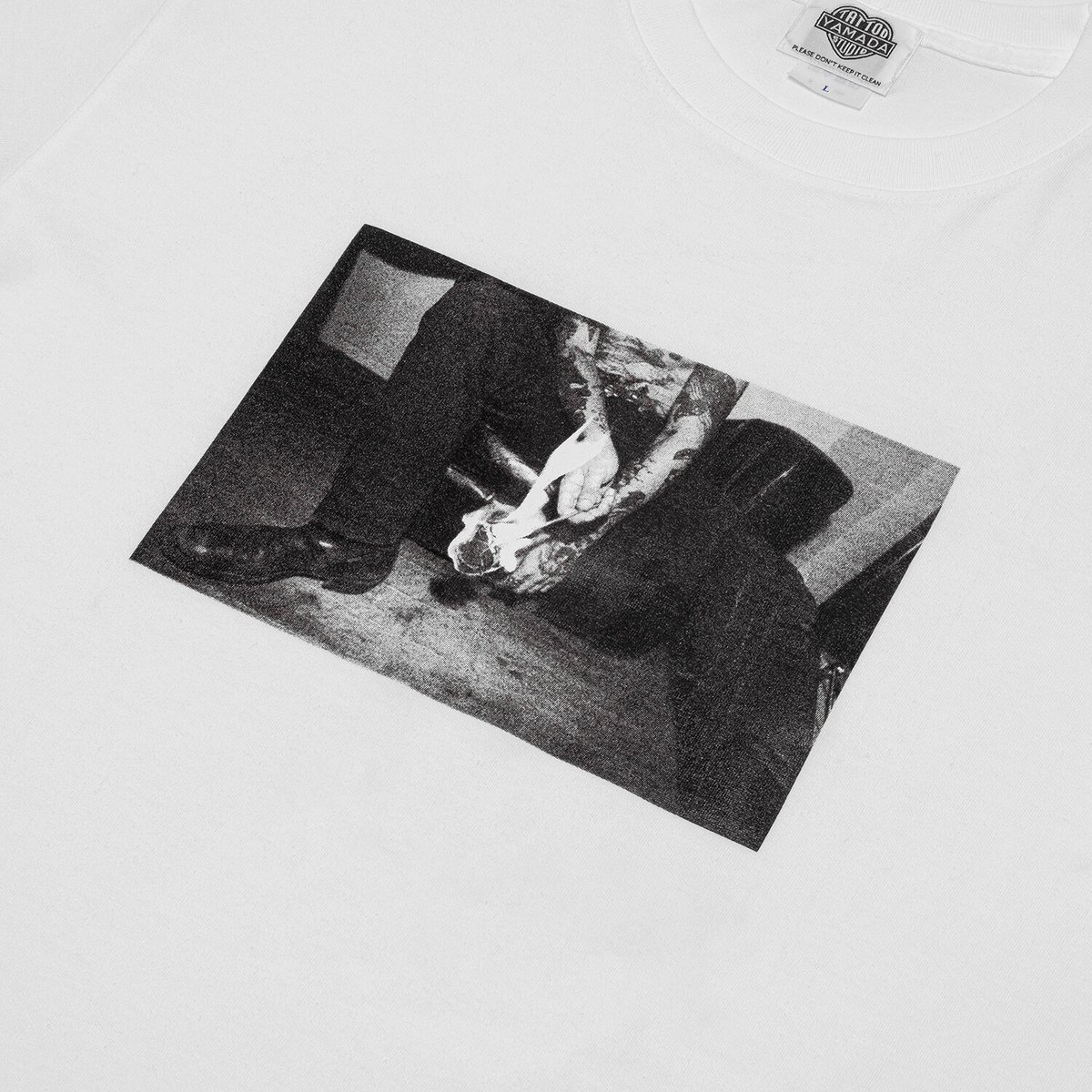 tattoo studio yamada × 川上智之 Tシャツ TOMOYUKI KAWAKAMI × TSY Photo T-SHIRT // WHITE