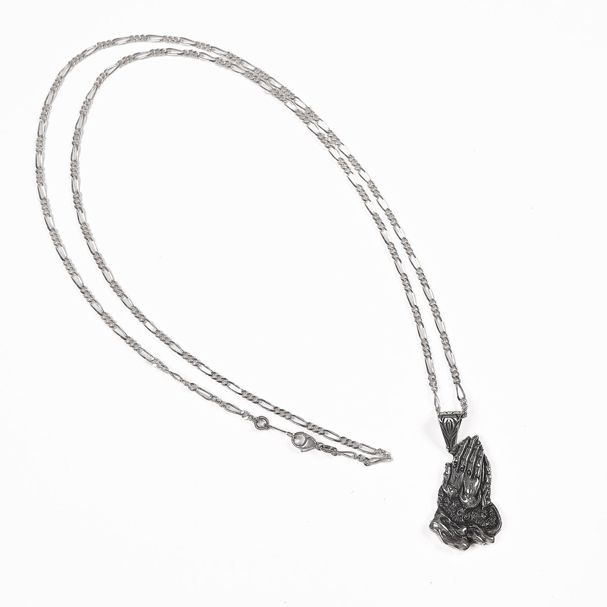 D.O.D×TATTOO STUDIO YAMADA PRAYING HANDS NECKLA