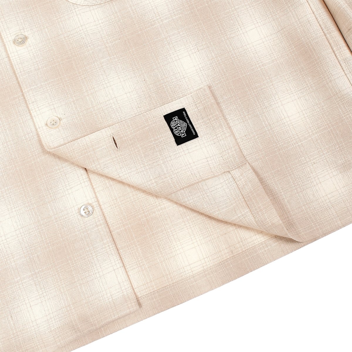 PENDLETON × TATTOO STUDIO YAMADA Ivory PENDLETON × TATTOO STUDIO YAMADA【HALF ZIP SHIRT