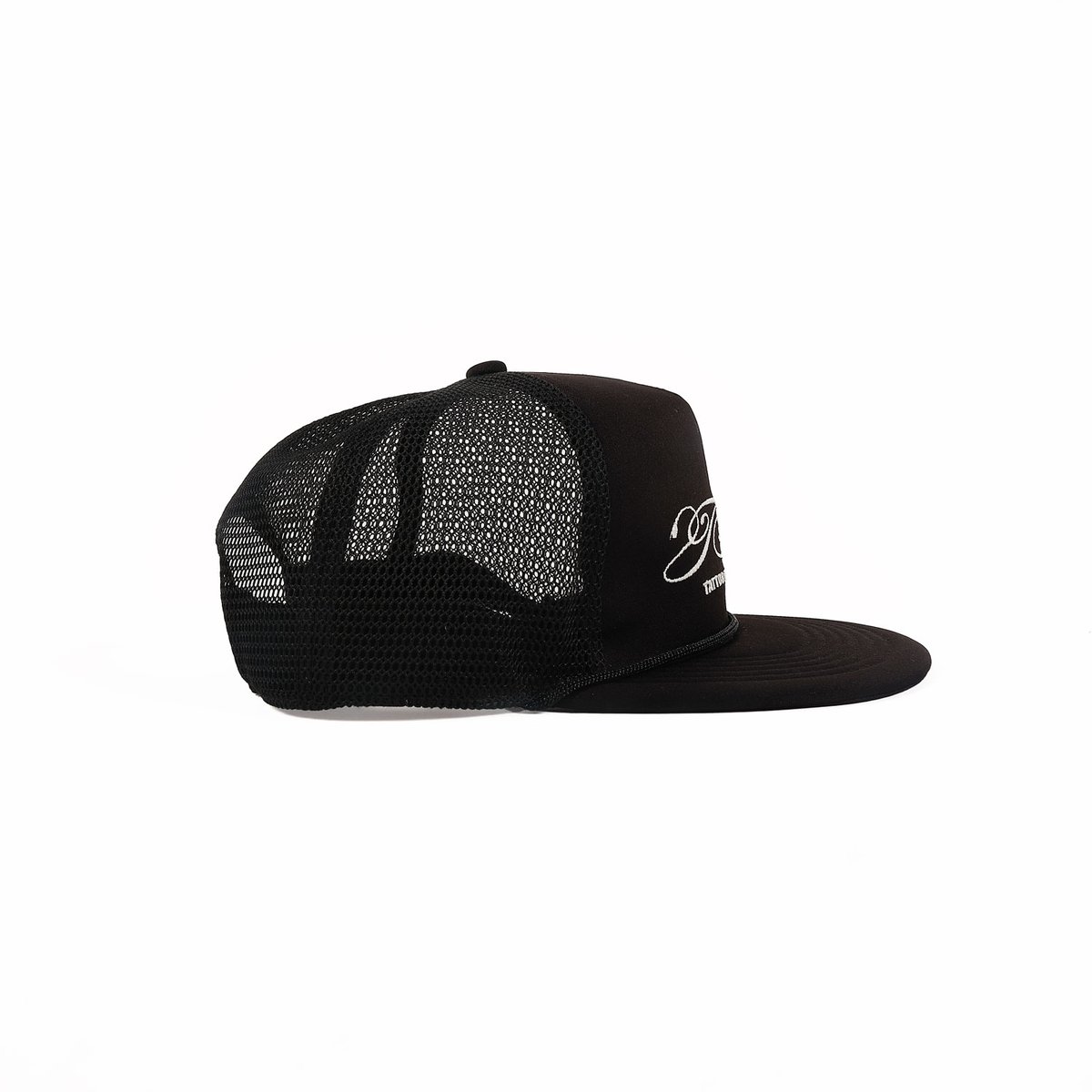 tatoo studio yamada MESH CAP【BLACK TAG】 CALLIGRAPHY LOGO MESH CAP【BLACK TAG】// BLACK |