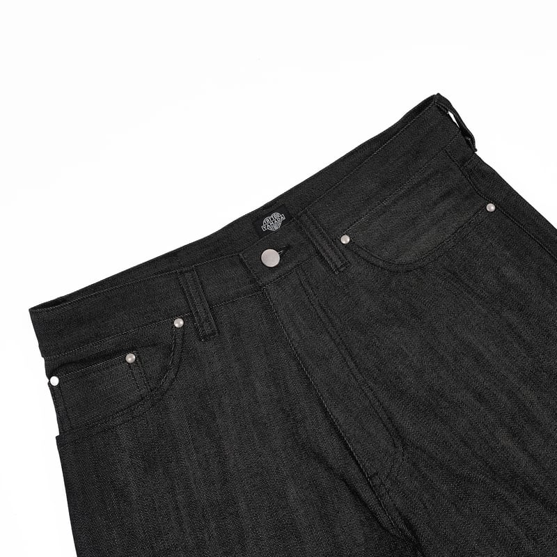 TSY ORIGINAL WIDE STRAIGHT DENIM【BLACK TAG】 //