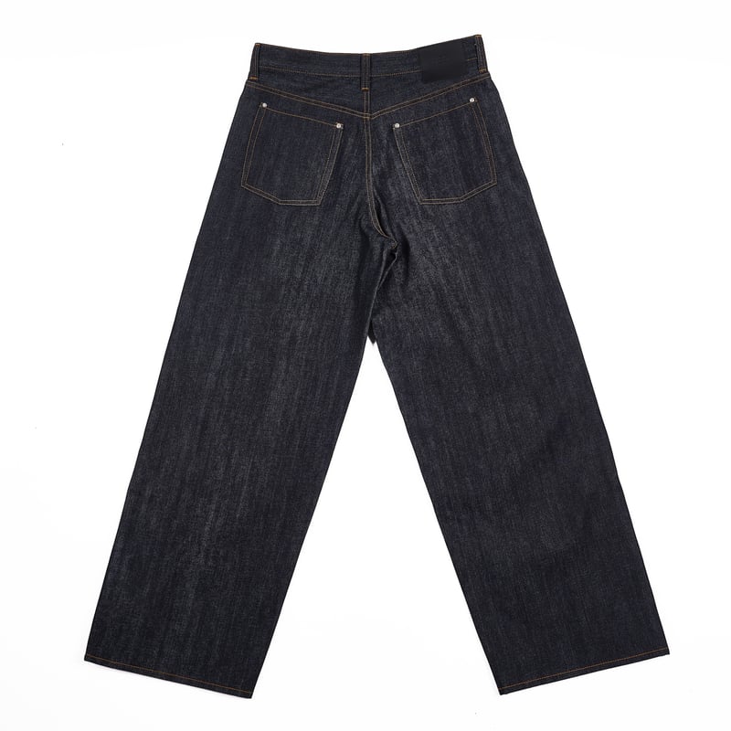 TSY ORIGINAL WIDE STRAIGHT DENIM M ブラック TSY ORIGINAL WIDE STRAIGHT DENIM【BLACK TAG】 //