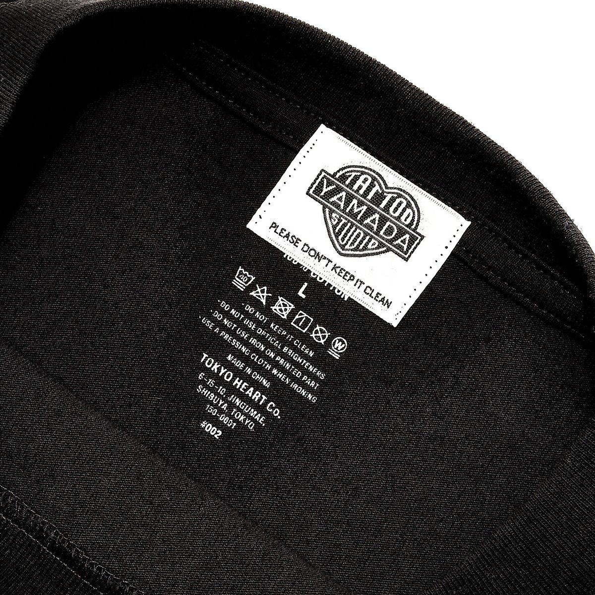 トップス HARAJUKU LONG SLEEVE TEE // BLACK HARAJUKU LONG SLEEVE TEE // BLACK | tattoostudi