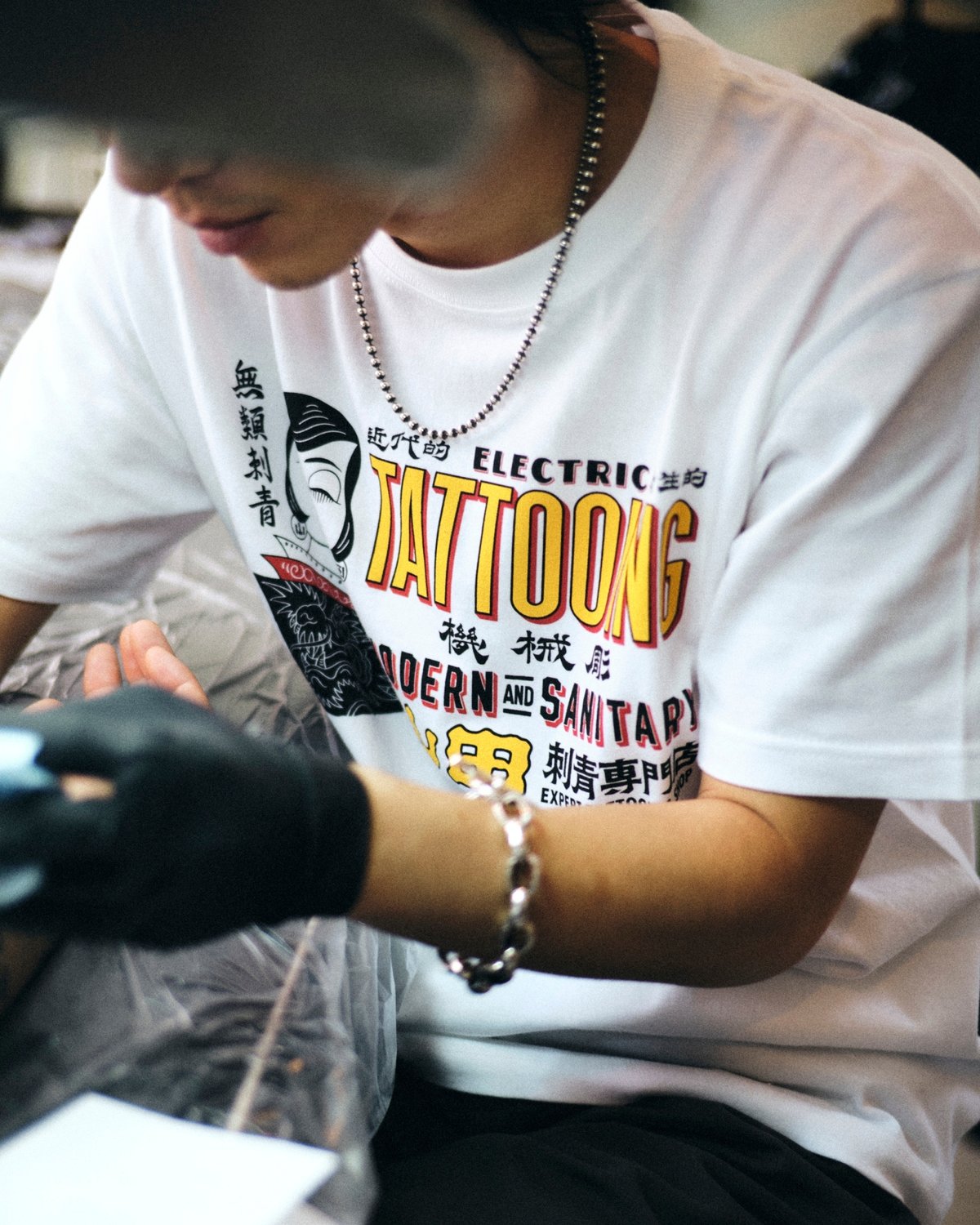 NUTS ART WORKS × TSY TEE // WHITE | tattoostudi