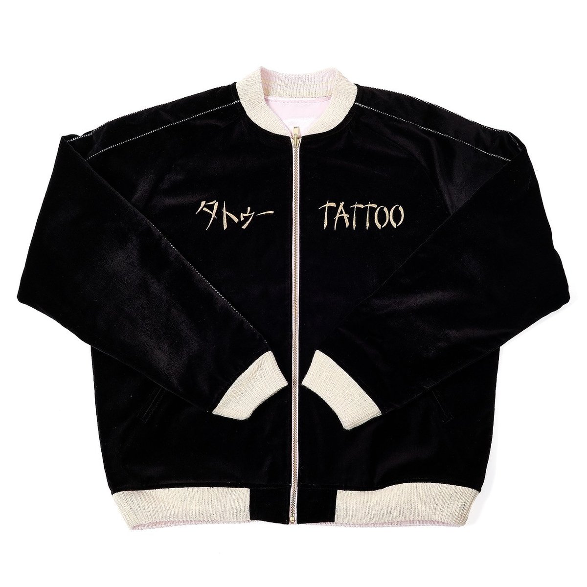 【新品未使用】TSY ORIGINAL スカジャン BLACK×PINK TSY ORIGINAL SOUVENIR JACKET BLACK×PINK | tatto