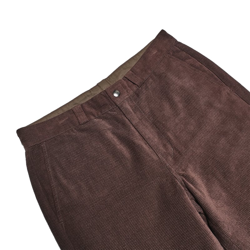 TSY HORIZONTAL CORDUROY PANTS【BLACK TAG】// BROW TSY HORIZONTAL CORDUROY PANTS【BLACK TAG】// BROW