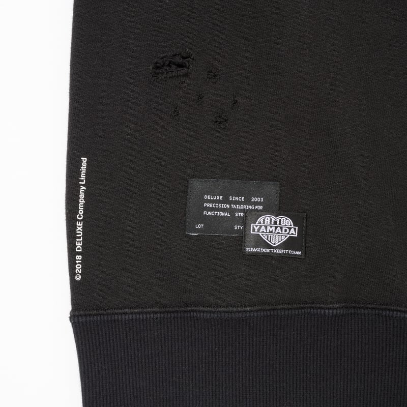 DELUXE×TSY FxxK OFF Sabotage // BLACK | tattoos