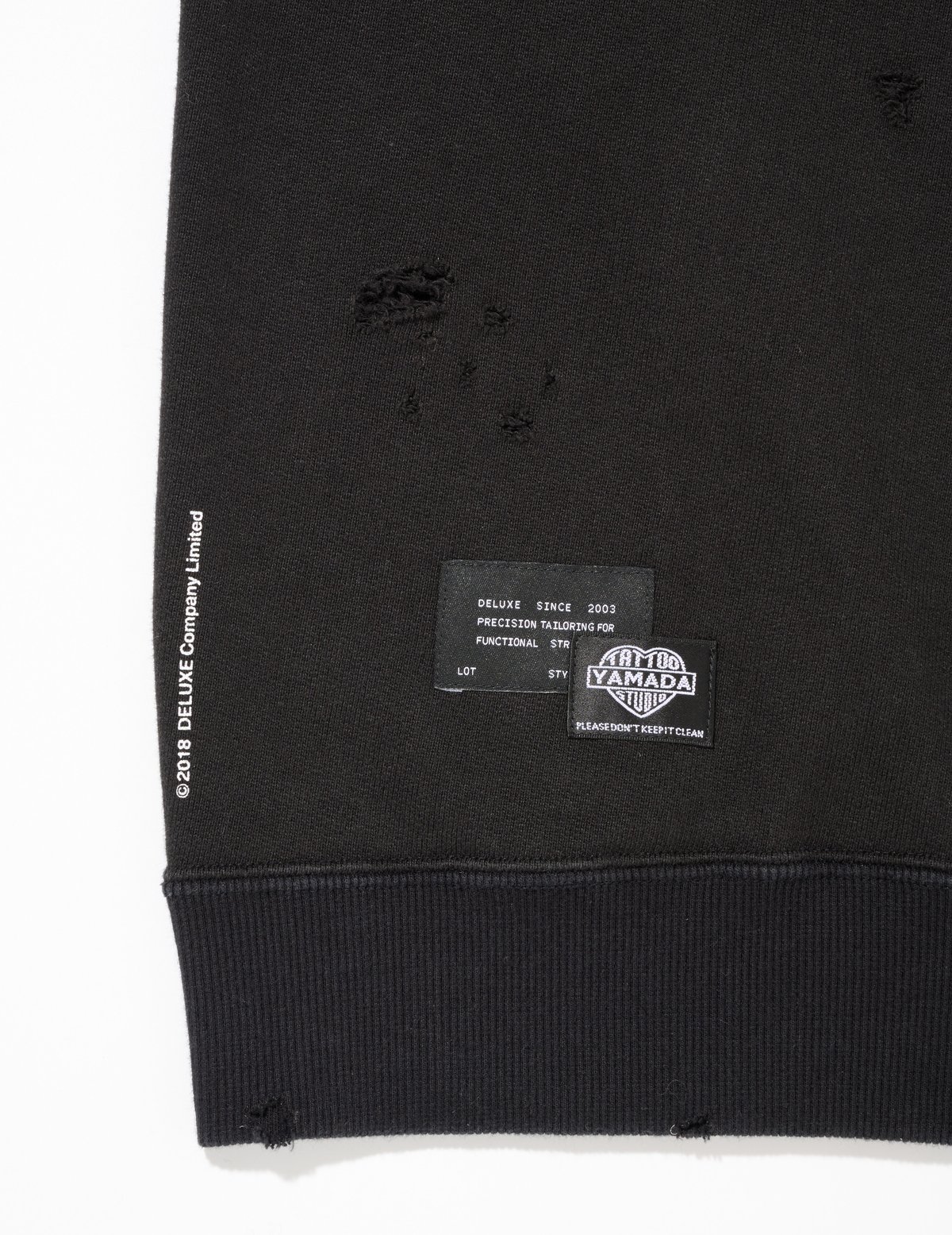 DELUXE×TSY FxxK OFF Sabotage // BLACK | tattoos