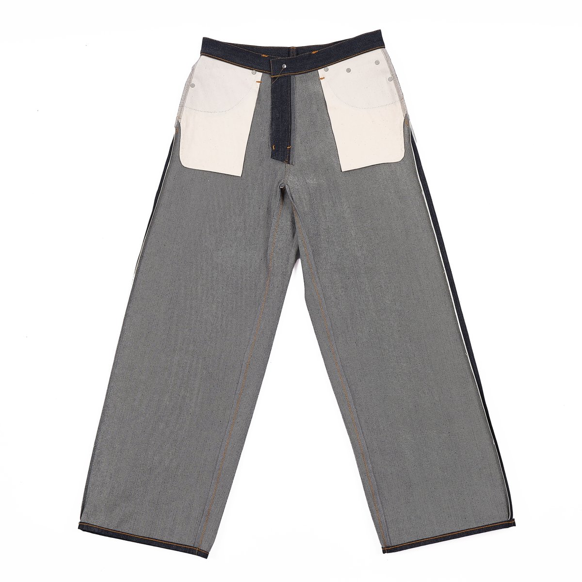 TSY ORIGINAL WIDE STRAIGHT DENIM【BLACK TAG】 //