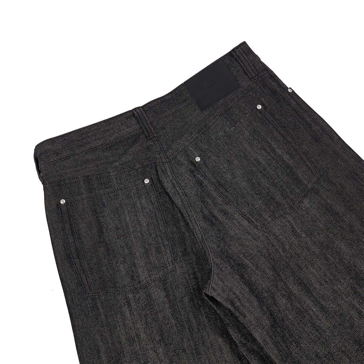 TSY ORIGINAL WIDE STRAIGHT DENIM【BLACK TAG】 //