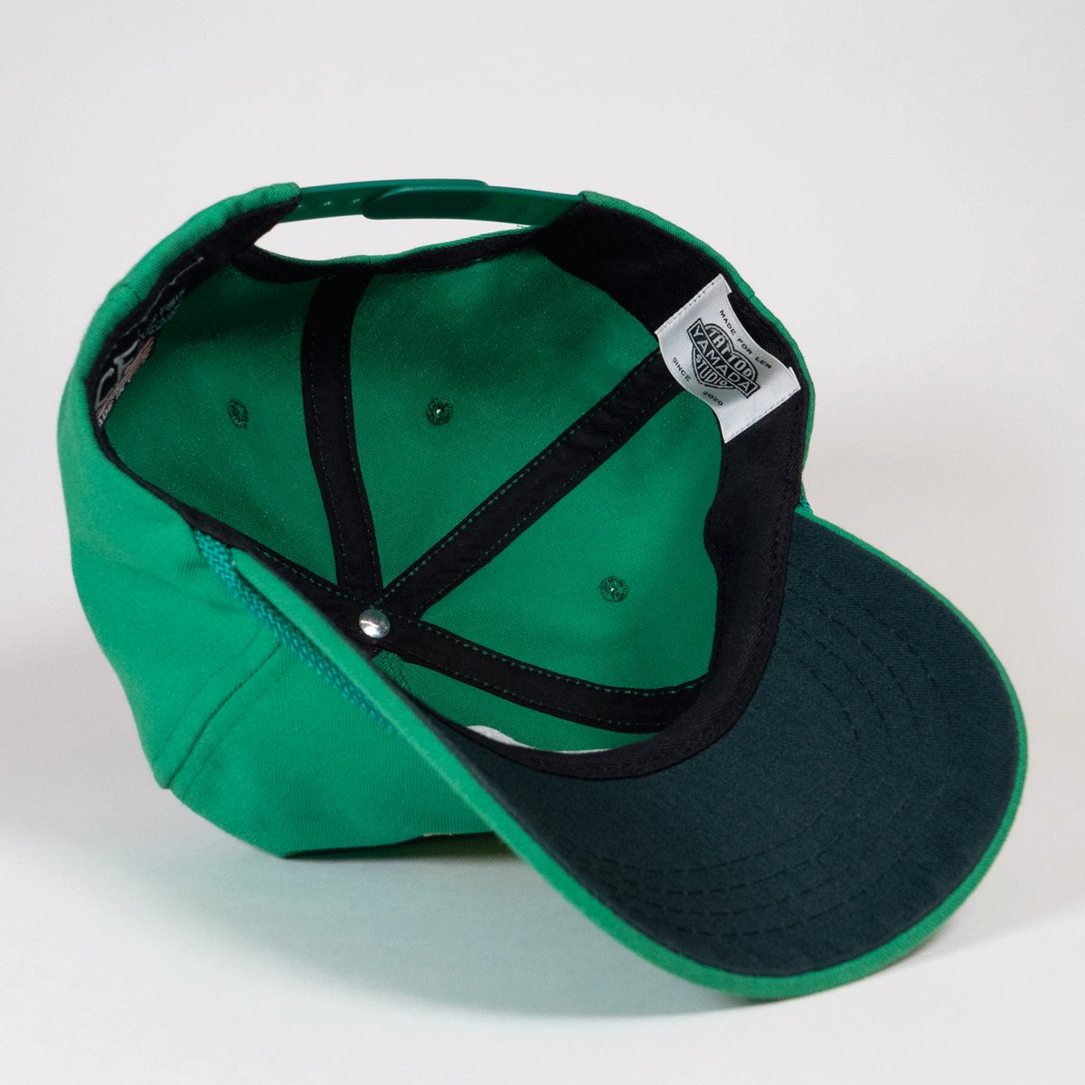 SNAPBACK CAP 【EAT, SHIT, TATTOO & DIE】// GREEN