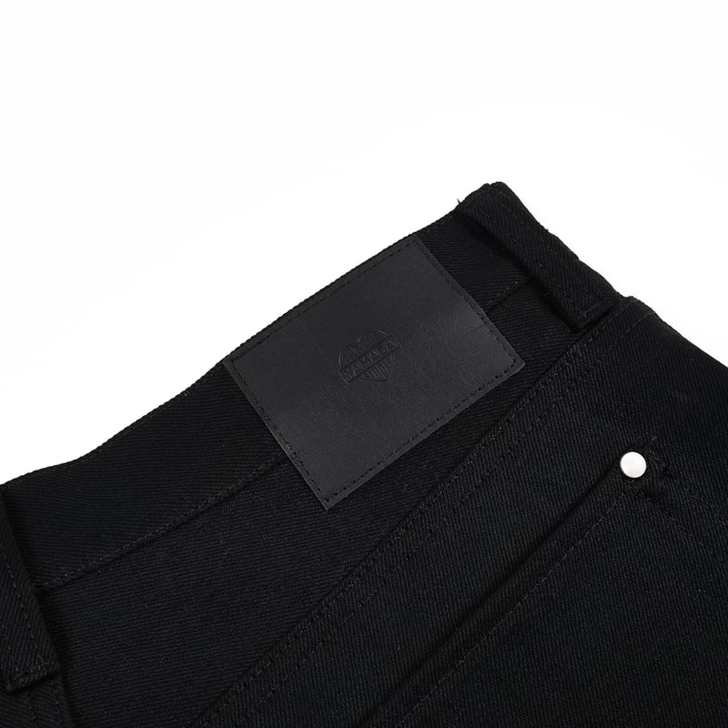 TSY ORIGINAL WIDE STRAIGHT DENIM M ブラック TSY ORIGINAL WIDE STRAIGHT DENIM【BLACK TAG】 //