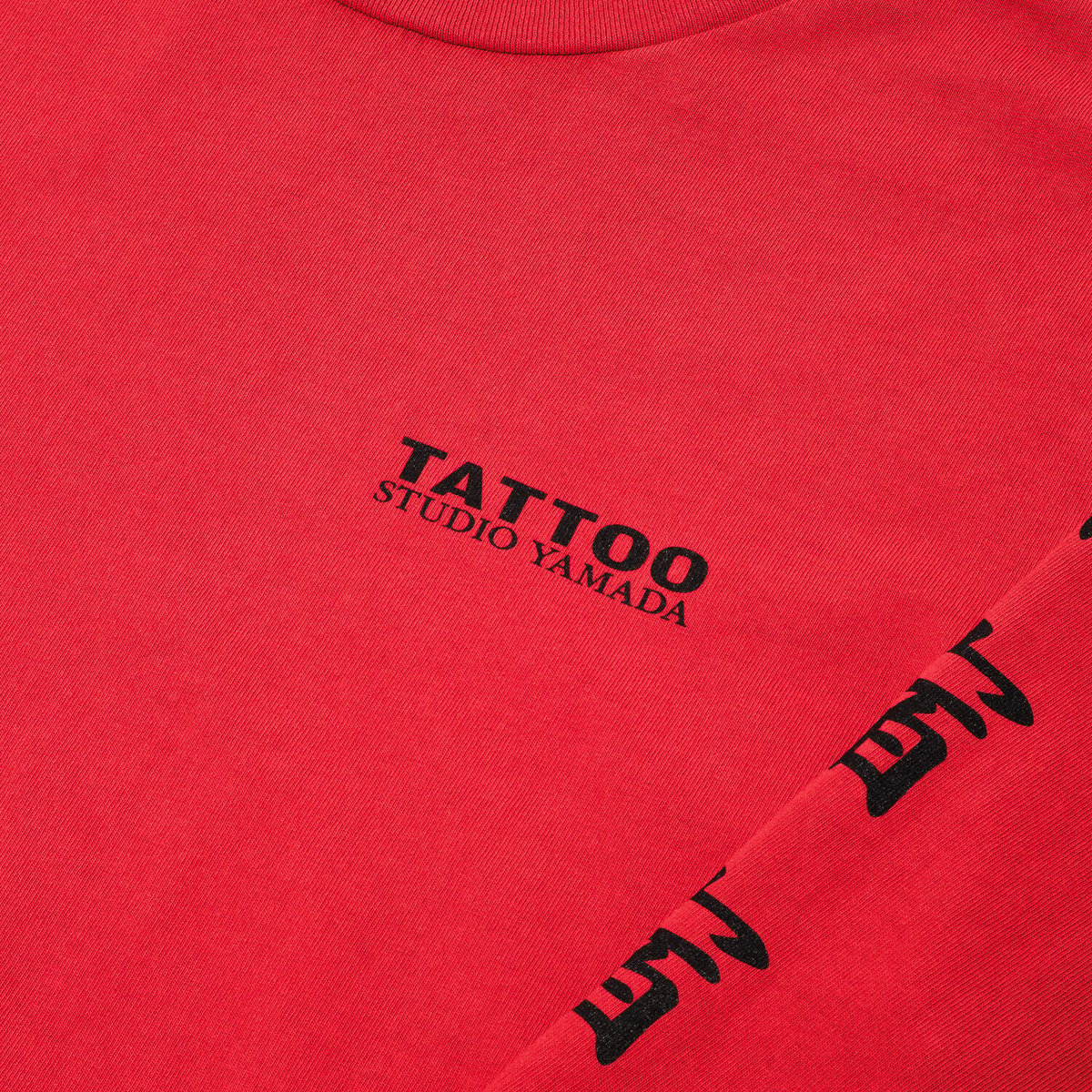 HARAJUKU LONG SLEEVE TEE // RED | tattoostudioy