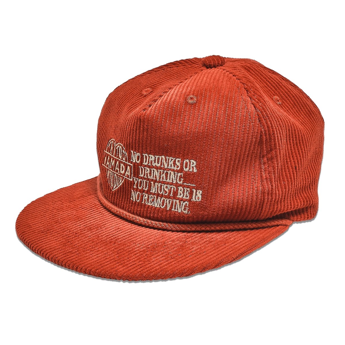 TSY ORIGINAL CORDUROY CAP【BLACK TAG】 // ORANGE
