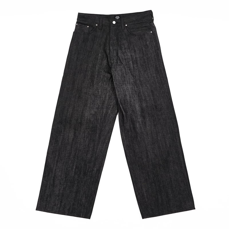 TSY ORIGINAL WIDE STRAIGHT DENIM【BLACK TAG】 //