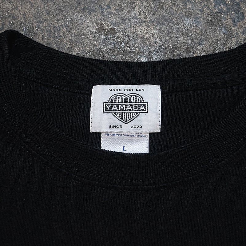 LONG SLEEVE T-SHIRT【DEVIL】// BLACK × RED | tatt