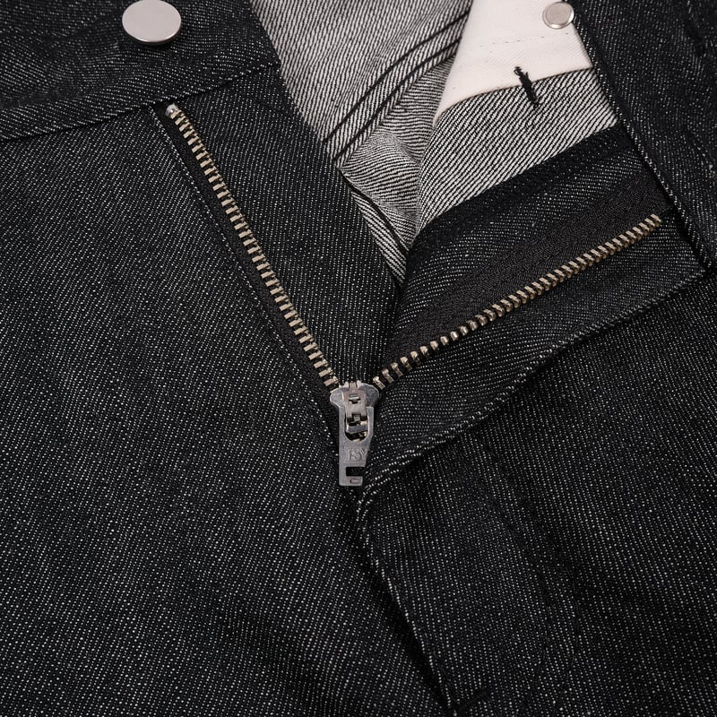 TSY ORIGINAL WIDE STRAIGHT DENIM【BLACK TAG】 //