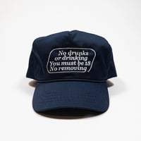 TSY MESH CAP【BLACK TAG】// NAVY | tattoostudioya