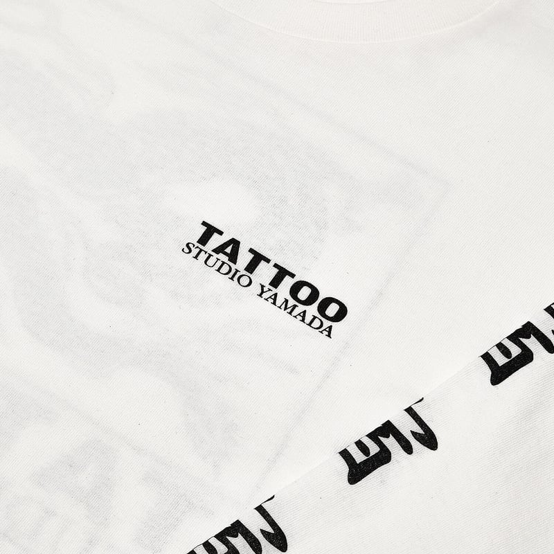 HARAJUKU LONG SLEEVE TEE // WHITE | tattoostudi