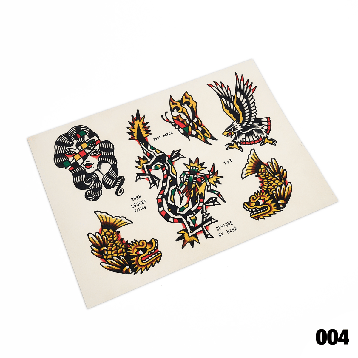 FLASH POSTER】Masa // 001-004 | tattoostudioyam