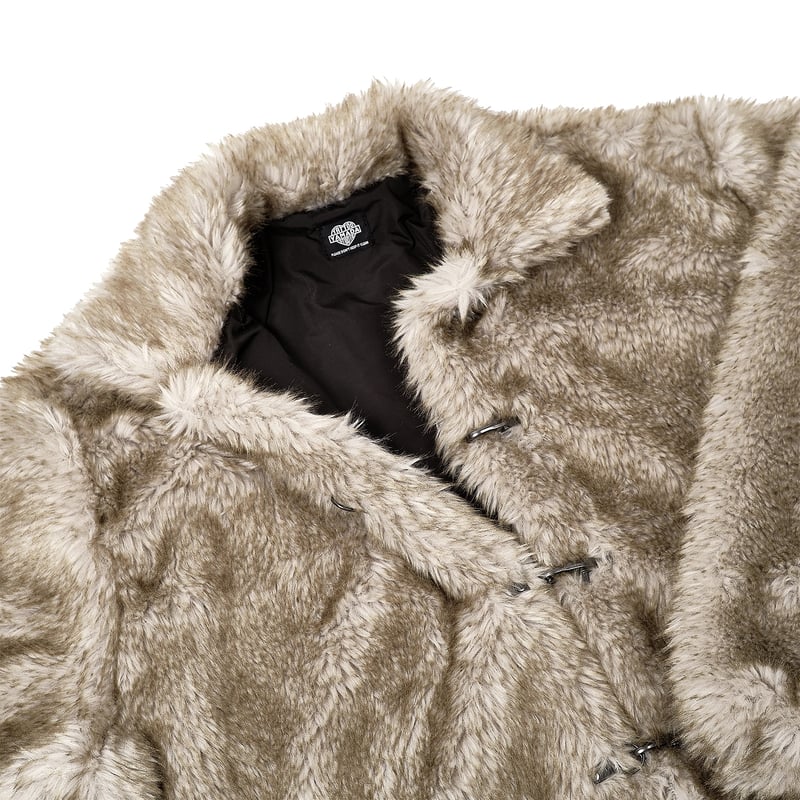 FAKE FUR COACH JACKET【BLACK TAG】 | tattoostudio FAKE FUR COACH JACKET【BLACK TAG】 | tattoostudio