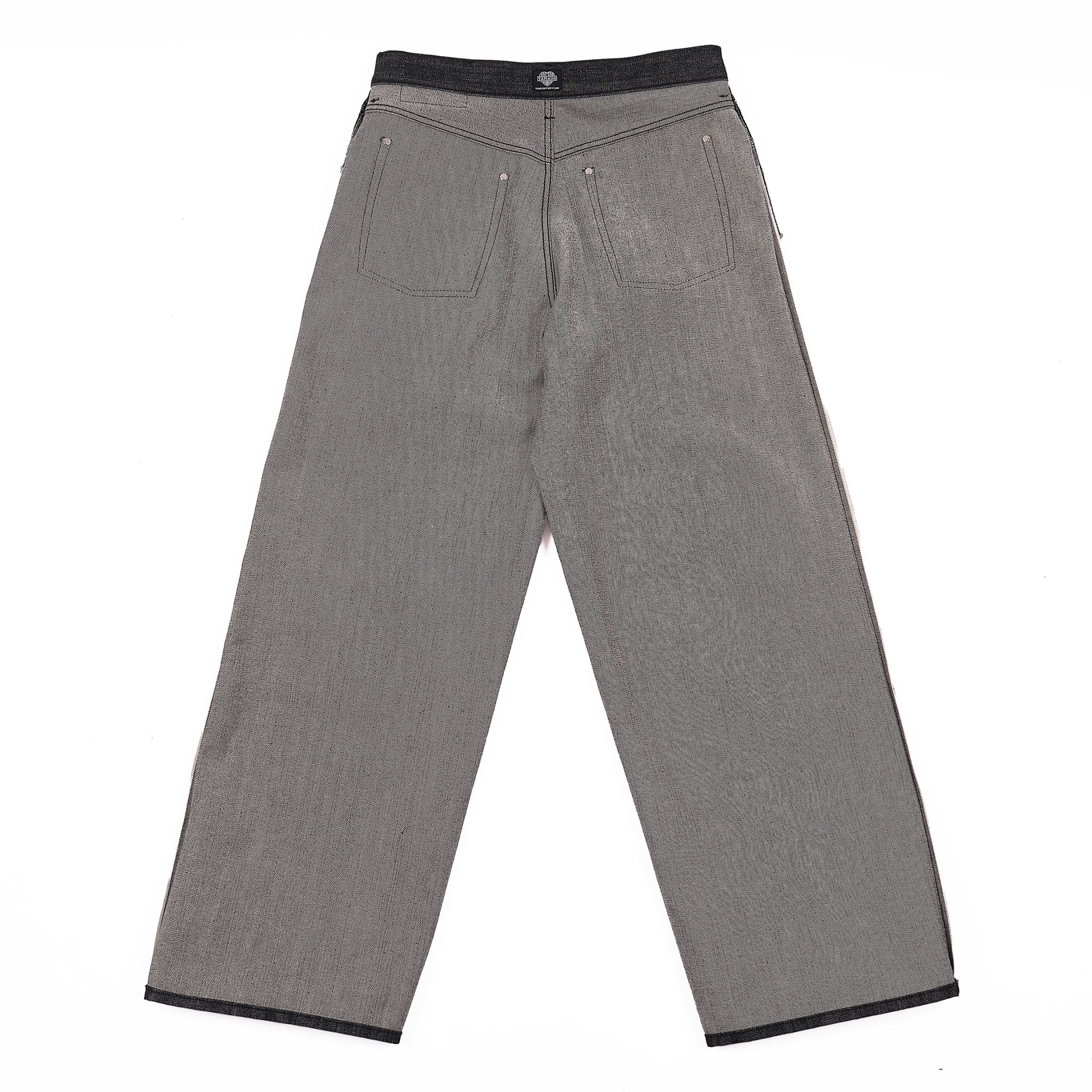 TSY ORIGINAL WIDE STRAIGHT DENIM【BLACK TAG】 //