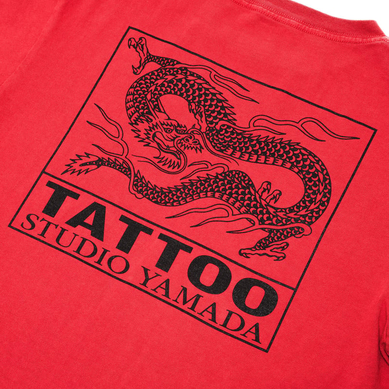 HARAJUKU LONG SLEEVE TEE // RED | tattoostudioy