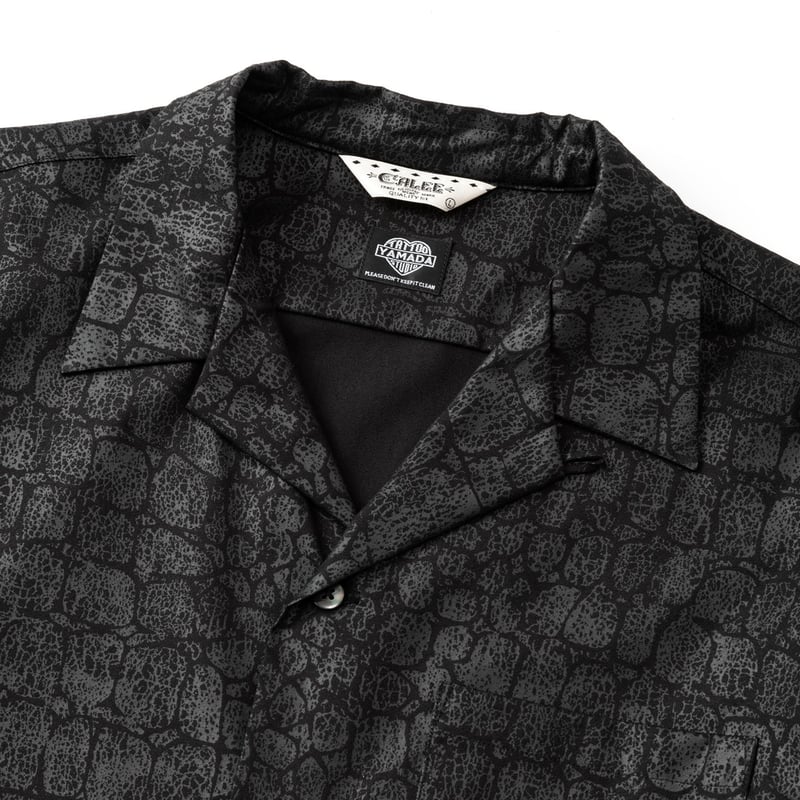 CALEE × TSY 【CROCODILE PATTERN SHIRT】 | tattoos