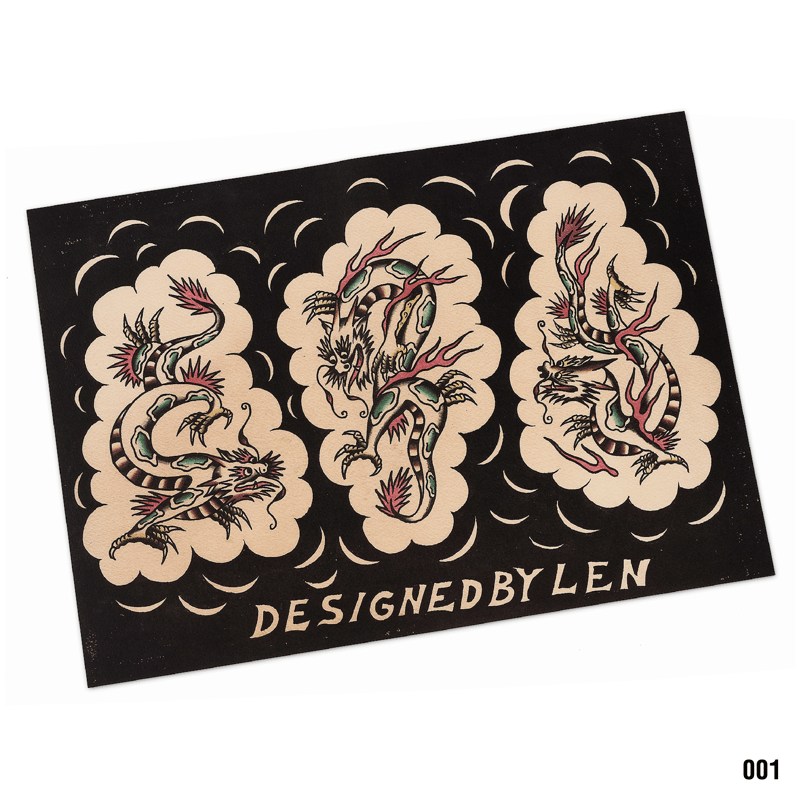 TATOO STUDIO YAMADA Len FlashPoster 6枚 TATOO STUDIO YAMADA フラッシュ画 ポスター/山田レン - メルカリ