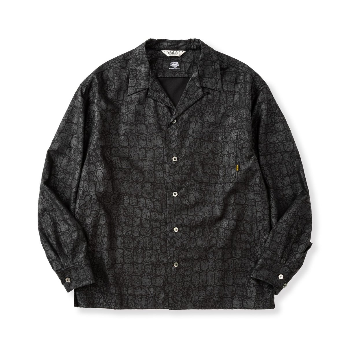 CALEE × TSY 【CROCODILE PATTERN SHIRT】 | tattoos