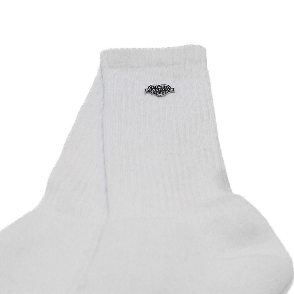TSY LOGO SOCKS // WHITE | tattoostudioyamada STORE