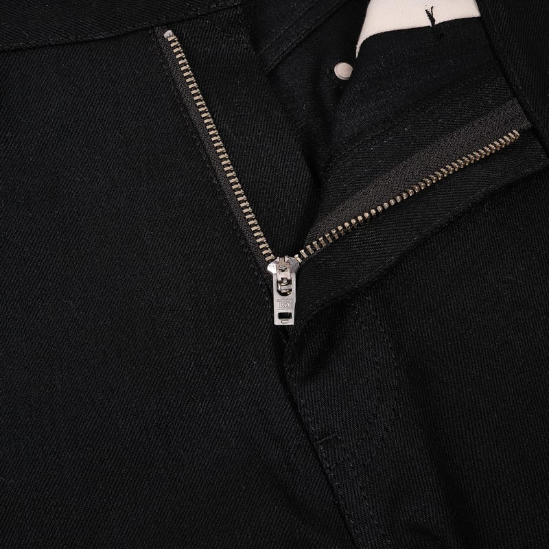 TSY ORIGINAL WIDE STRAIGHT DENIM【BLACK TAG】 //