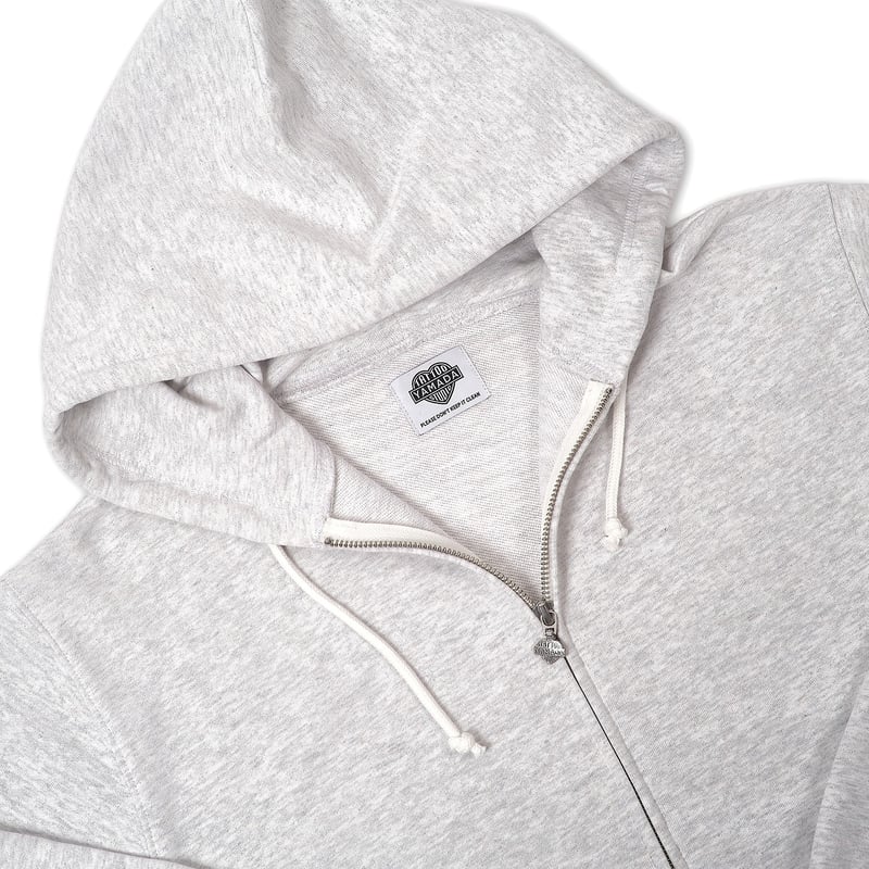 TSY ORIGINAL ZIP HOODIE // ASH GRAY | tattoostu