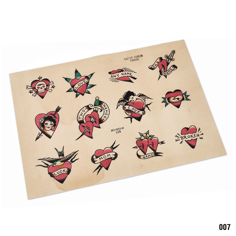 FLASH POSTER】LEN // 001-007 | tattoostudioyama