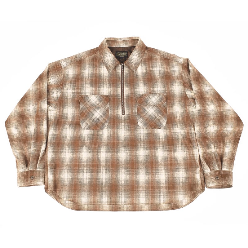 PENDLETON × TATTOO STUDIO YAMADA【HALF ZIP SHIRT PENDLETON × TATTOO STUDIO YAMADA【HALF ZIP SHIRT