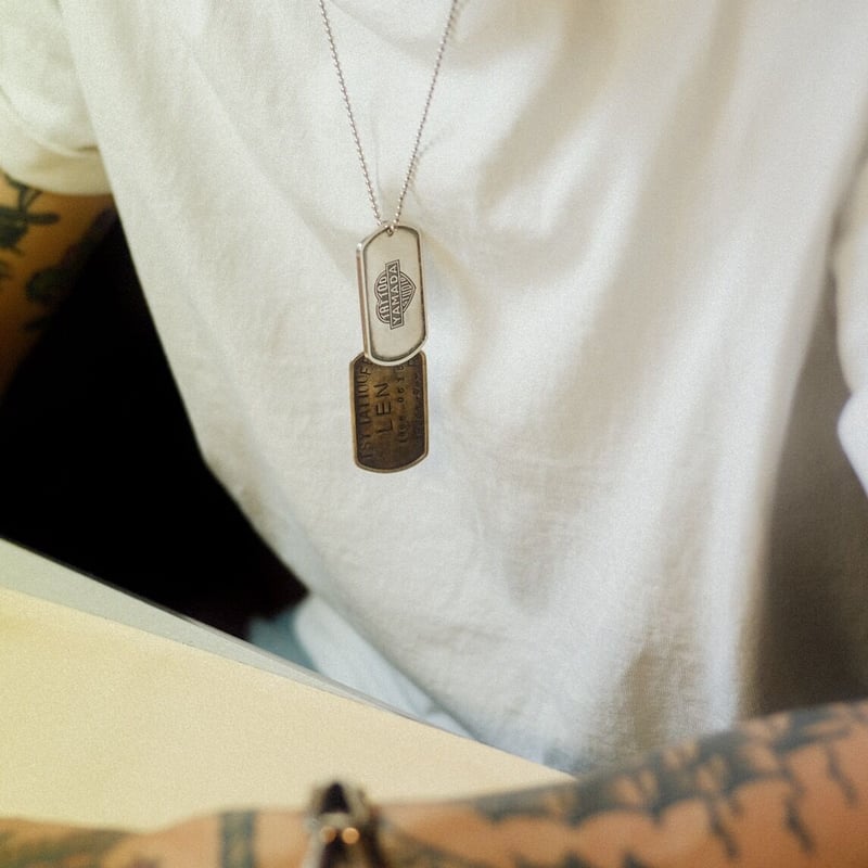 TSY DOG TAG CHARM | tattoostudioyamada STORE TSY DOG TAG CHARM | tattoostudioyamada STORE