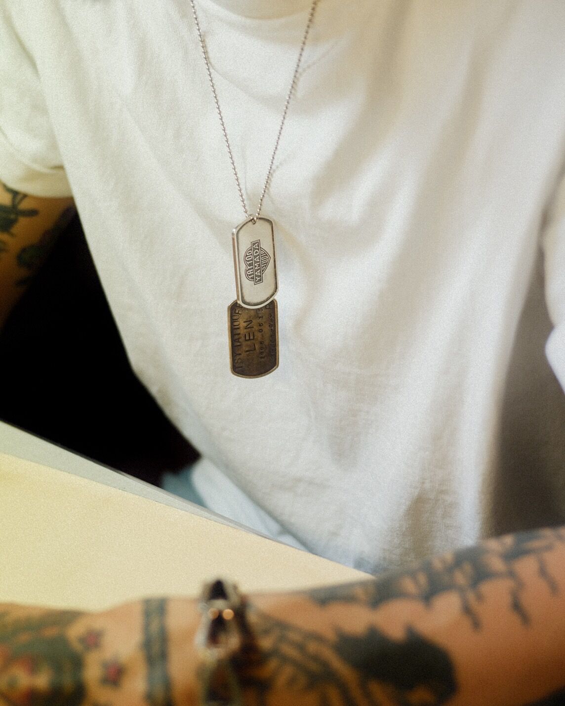 TSY DOG TAG CHARM | tattoostudioyamada STORE