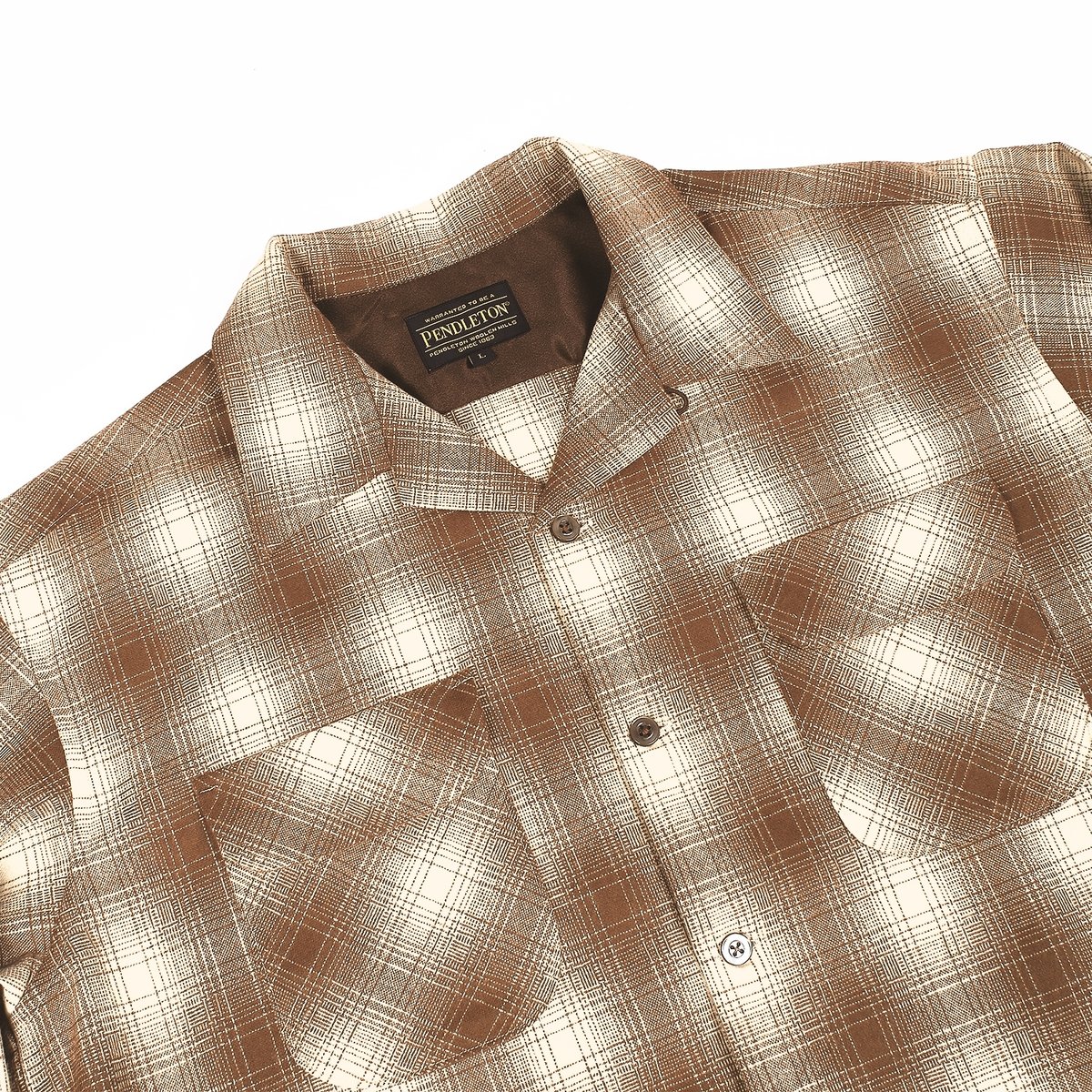 PENDLETON × TATTOO STUDIO YAMADA【OPEN COLLAR SH PENDLETON × TATTOO STUDIO YAMADA【OPEN COLLAR SH