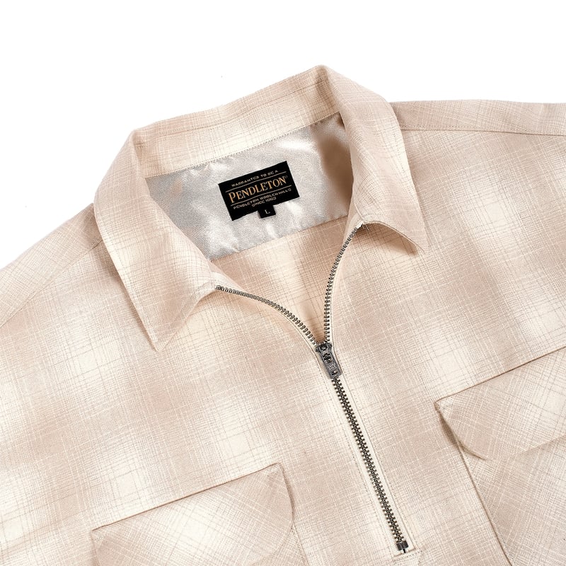 PENDLETON × TATTOO STUDIO YAMADA【HALF ZIP SHIRT PENDLETON × TATTOO STUDIO YAMADA【HALF ZIP SHIRT